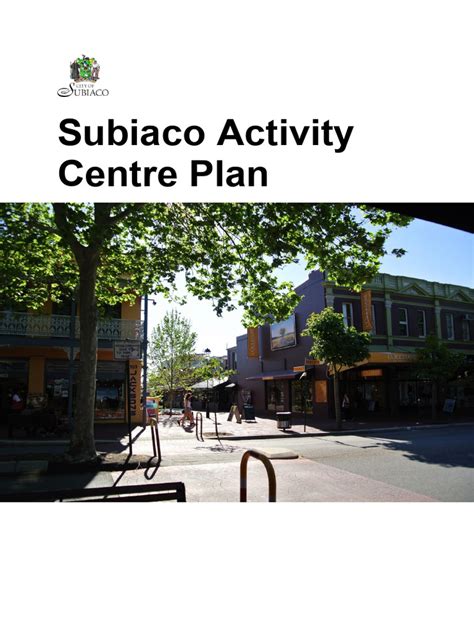 Subiaco Activity Centre Plan .